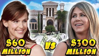Jennifer Aniston VS Jennifer Garner - Lifestyle War 2023 | Net Worth,Rich Life, Salary