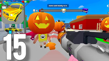 Gangs Wars City: Pixel Shooter - Gameplay Walkthrough Part 15 - Halloween  Update 2025 (ios,Android)