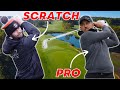 Can a scratch golfer beat a professional levels ep1