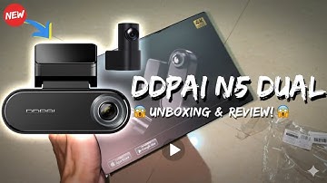 DDPAI N5 Dual Unboxing, Initial Review and Installation