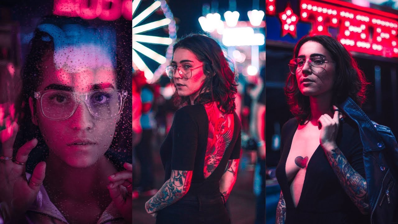 Get the Neon Cyberpunk Look in Lightroom Mobile - Free Presets (No Password Required)