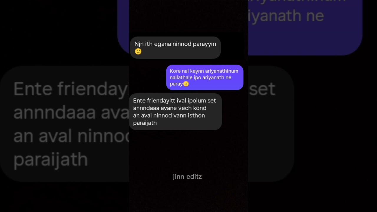 Part:2Njn ith egana ninnod parayym🙂