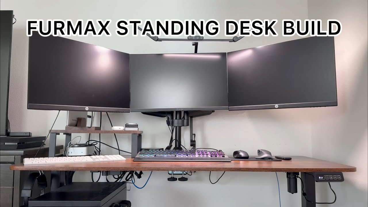 Furmax Electric Height Standing Desk Build