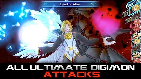 Digimon Story Cyber Sleuth - All Ultimate Attacks