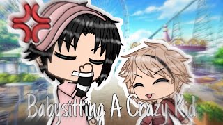 Baby-sitting a crazy kid! // 4,000 subscribers!! // Skit // Gacha Life // read describe please//