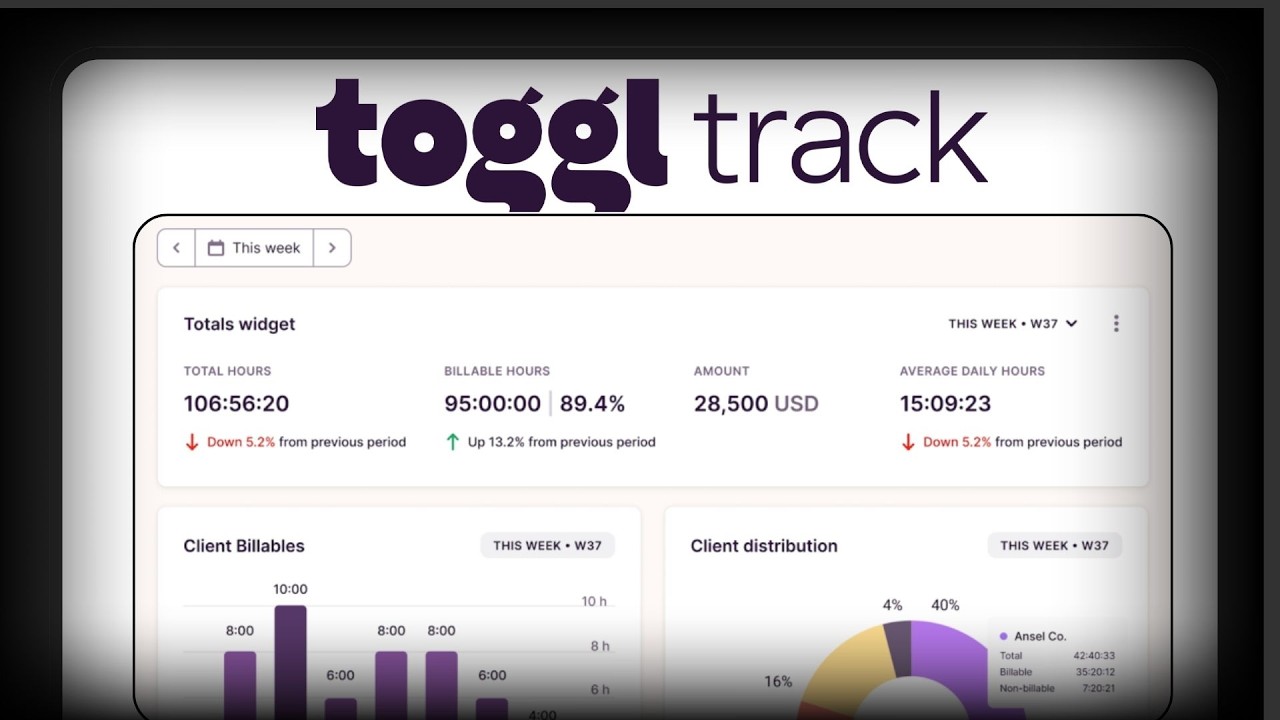 Toggl Track Tutorial — Time Tracking for Freelancers (2026 Guide) - YouTube