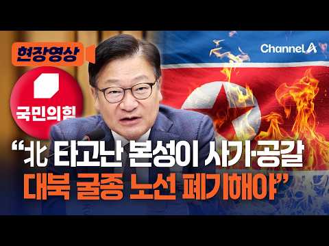 국민의힘 “지뢰 폭발 사건 본질은 현 정부 대북 굴종 노선…북한은 타고난 본성이 사기공갈” [현장영상] / 채널A