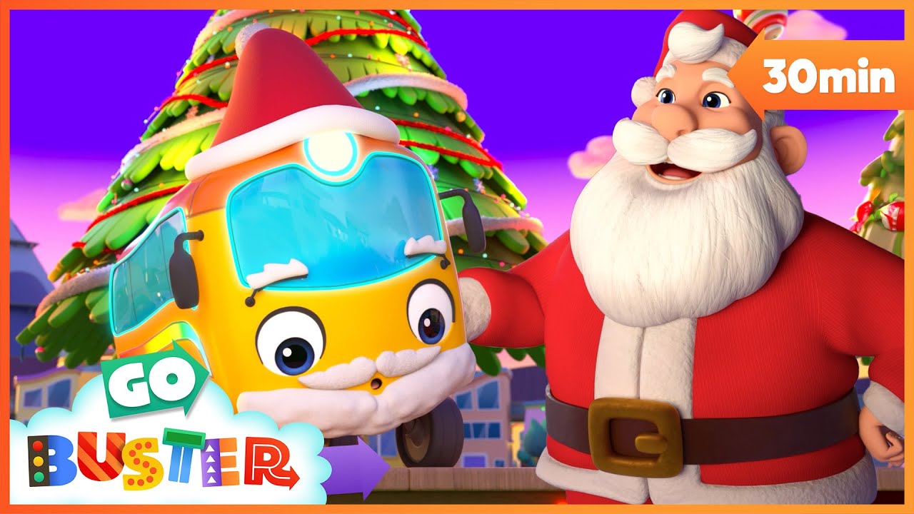 The Search for Santa🎅 | Go Buster - Bus Cartoons & Kids Stories
