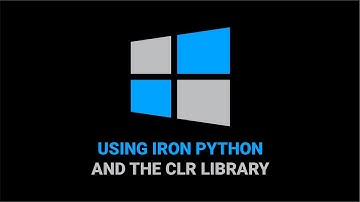 How to Work With Office Applications in Iron Python