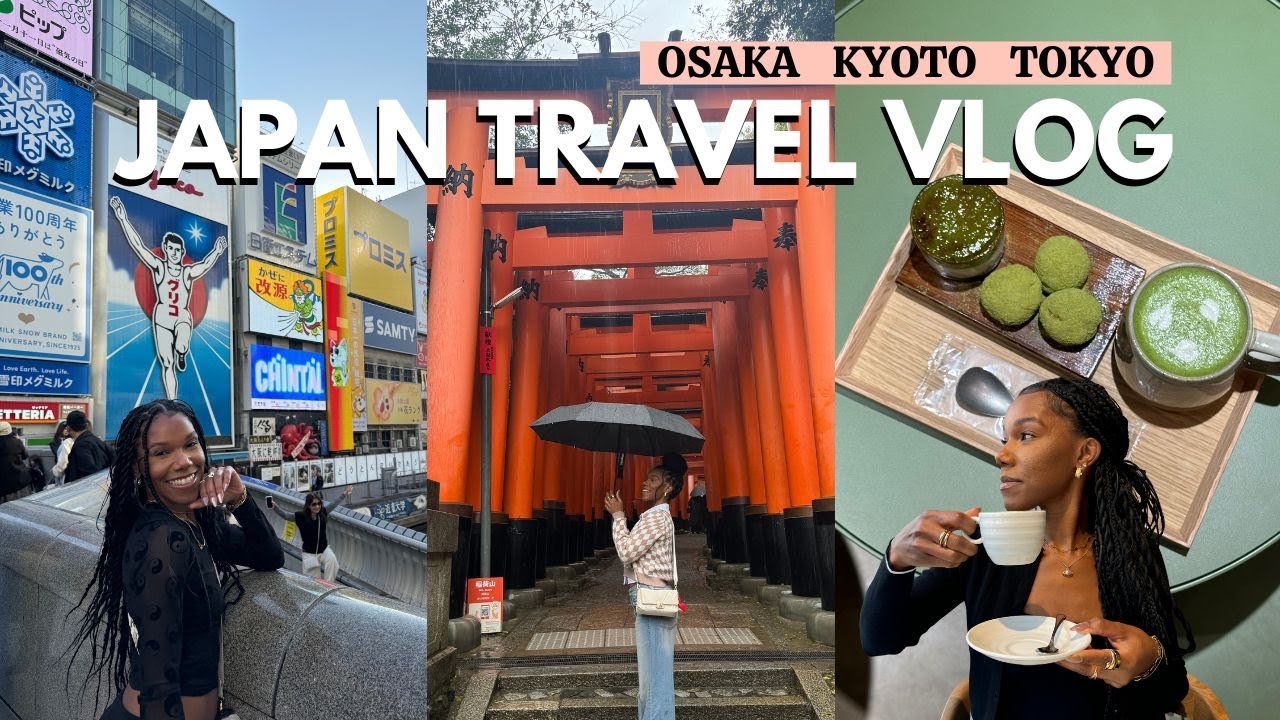 Japan Travel Vlog | Osaka, Kyoto & Tokyo + Solo Exploring, Vintage Shopping, Matcha Buying  + More
