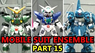 【ガンダム】MOBILE SUIT ENSEMBLE 15  ガンダムエクシア　ガンダムデュナメス　リゼル