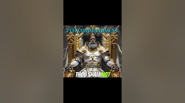 THE 7TH #COMMANDMENT ❇️❇️❇️