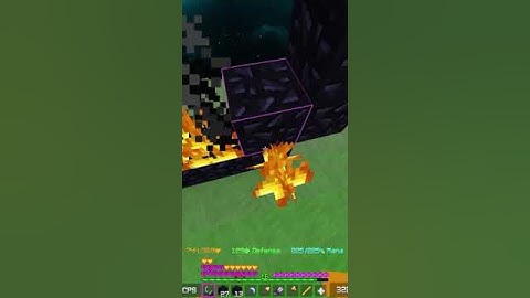 I BUILT THIS CRAZY NETHER PORTAL IN HYPIXEL SKYBLOCK! #shorts