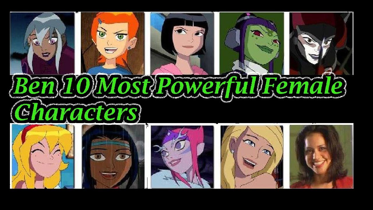 Ben 10 female characters