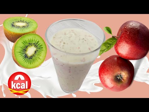 Schlankmacher-Smoothie: Der ultimative Weg zum Abnehmen mit Kefir, Apfel und Kiwi