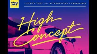 High Concept Font Download