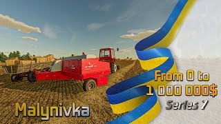 From homeless to millionaire | Farming Simulator 22  | TIMELAPSE | MEGA FARM Challenge Series 7
