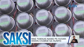 Ngcp - Maaaring Tumaas Nang P0.10/Kwh Ang Transmission Charge Sa Hunyo| Saksi