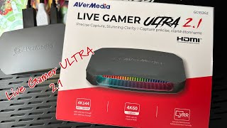 AVerMedia has released their NEWEST Capture Card. The Live Gamer ULTRA 2.1!