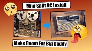 Mini Split AC Full Install - Home Studio Upgrade