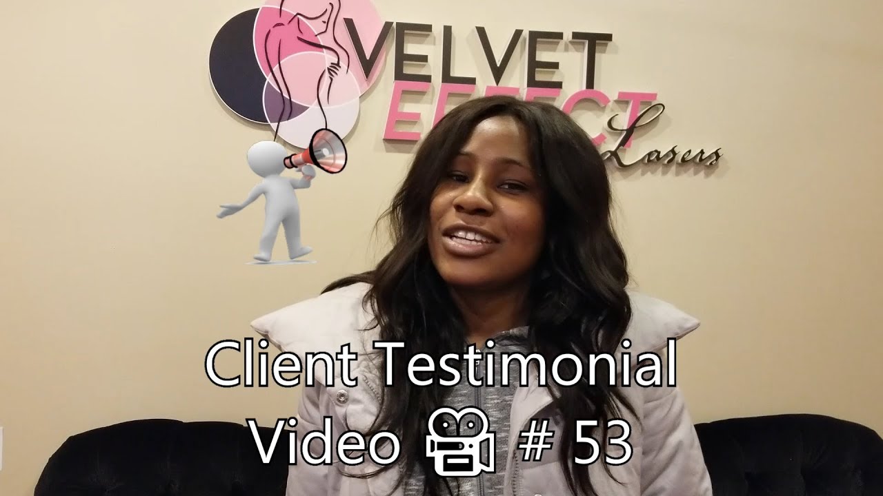 Client Testimonial * Video 🎥 53 African American Laser Hair Removal YouTube