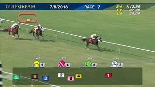 Gulfstream Park: July 8, 2018 Race 7