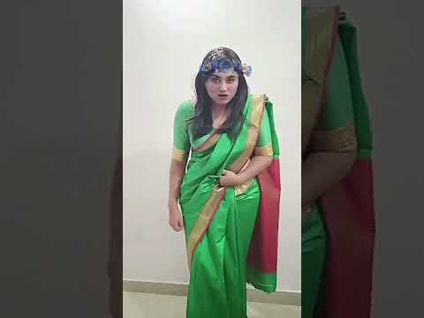 Belly punching | belly punch in saree | belly punch साड़ी | silk साड़ी | belly punch challenge saree