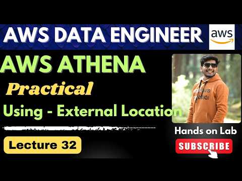 32 . AWS Athena Query S3 Without Glue Catalog | AWS Data Engineer