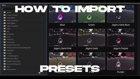 How to Import Magic Bullet Look Presets for ALL SOFTWARES (AE, SV, PR etc.)!