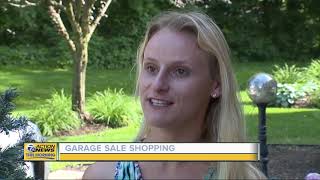 Garage sale shopping