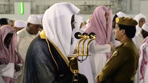 ﴿وأنيبوا إلى ربكم وأسلموا له...﴾ بأدائه المميز والخاشع يبدع الشريم في تحبير خواتيم سورة الزمر