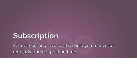 Set up recurring invoice, that help you to invoice regularly