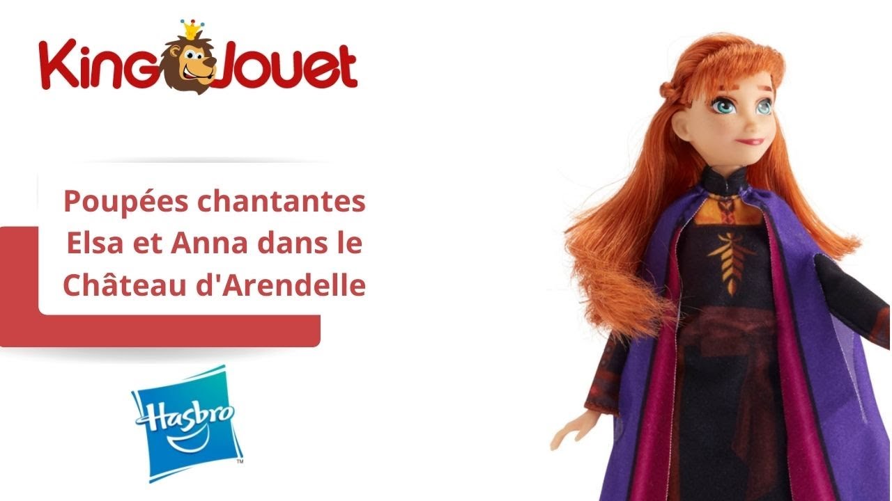 Disney frozen - la reine des neiges - anna poupee chantante