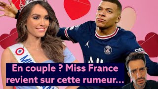 Diane Leyre (Miss France 2022) en couple avec Kylian Mbappé ? Sa réponse