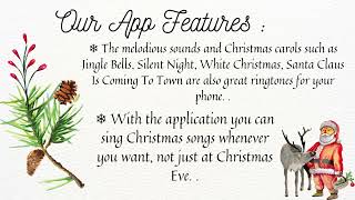 Christmas wallpaper, music and timer application screenshot 1