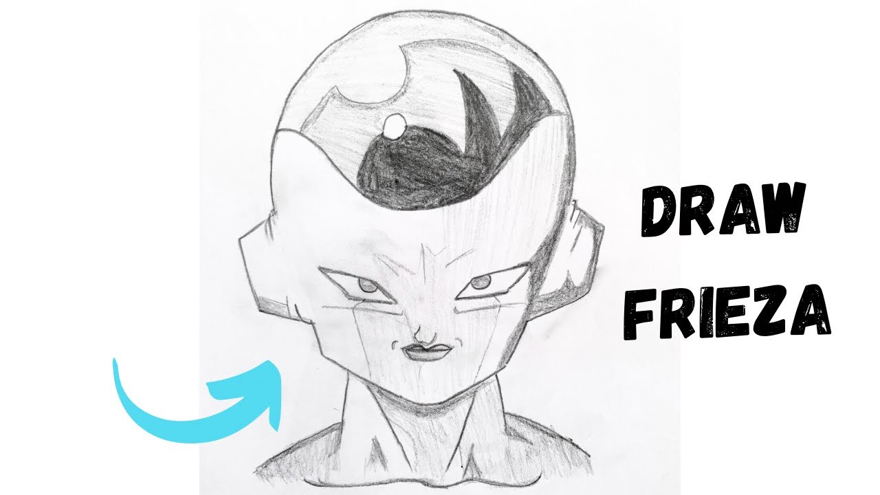 desenho freeza #desenho #draw #drawing #dragonballz #freeza #anime