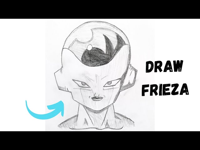 desenho freeza #desenho #draw #drawing #dragonballz #freeza #anime