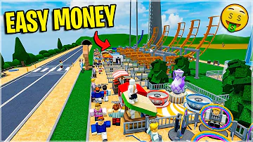 This Coaster Makes TONS OF MONEY! (Theme Park Tycoon 2 Money Farm)