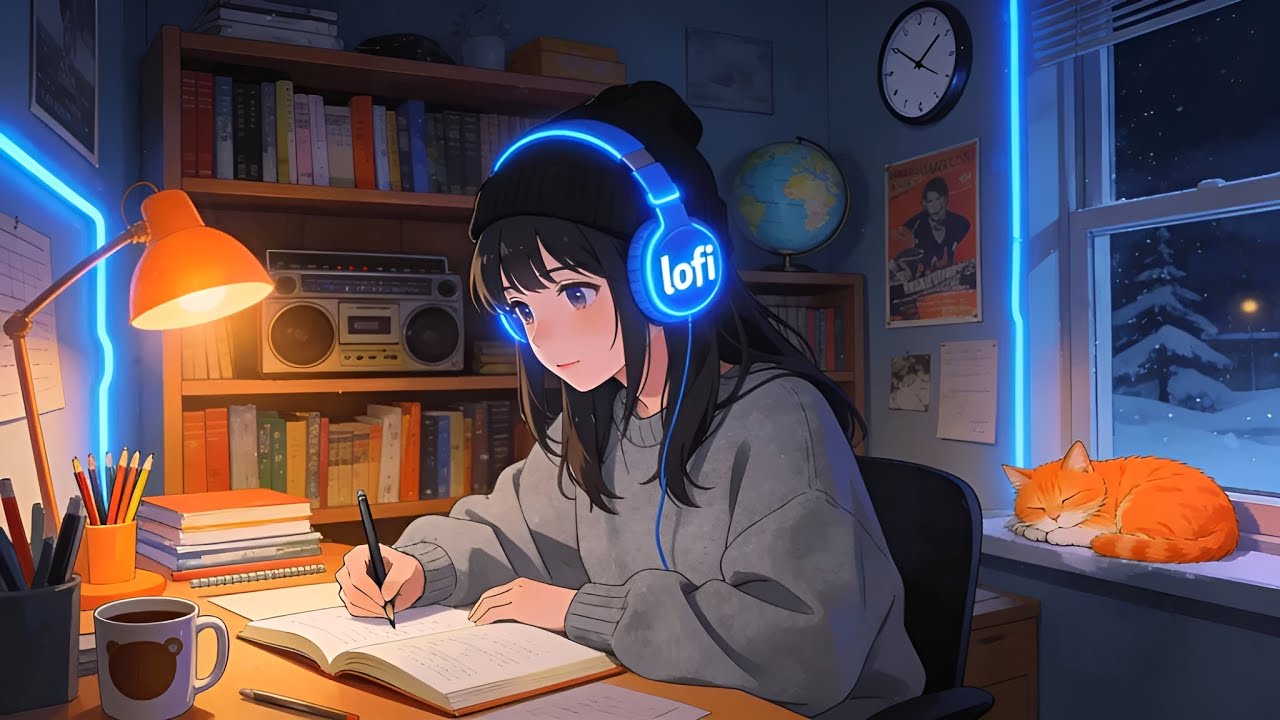 2 A.M. Late Night Lofi  Hip Hop 🌙 Chill Beats for Study & Relax