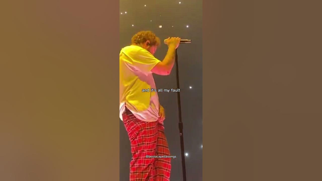 Post Malone - I Fall Apart #postmalone #lyrics #acapella #live