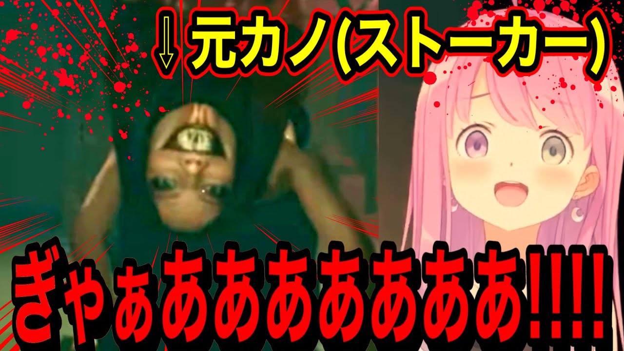 【閲覧注意】サイコ女に追いかけ回されるホラゲで喉がﾀﾋにかけるルーナ姫w（姫森ルーナ）【ホロライブ切り抜き】【Crimson Snow】