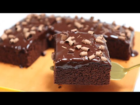 Chocolate brownie cake with cocoa powder amp Chocolate Ganache