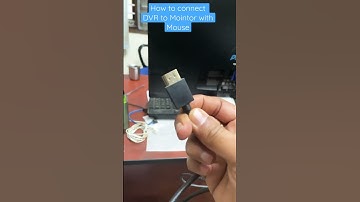 How to Connect DVR to Monitor with Mouse #bigbrotech #dvr #youtubeshorts#shots #support #cctvcamera