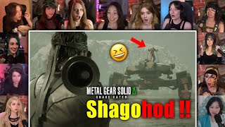 All Girls React To Metal Gear Solid Delta Snake Eater Game Cutscenesreaction Mashup2025Part 7