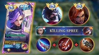 TRIK SKILL 2 BENEDETTA UNTUK HINDARI ULTI HAYABUSA !!! BEST GAMEPLAY BENEDETTA!! Mobile Legends