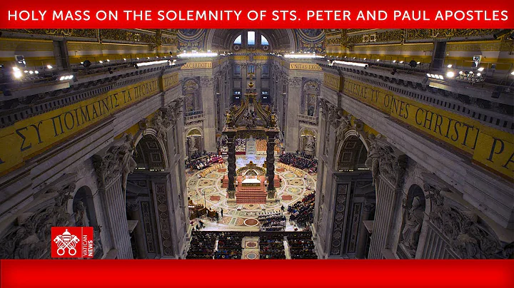 June 29 2023,  Holy Mass on the Solemnity of Sts. Peter and Paul Apostles | Pope Francis