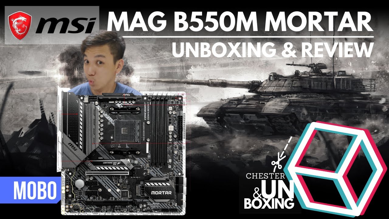 ARTY ARTYYY - MSI MAG B550M Mortar Wifi Unboxing & Impressions #68