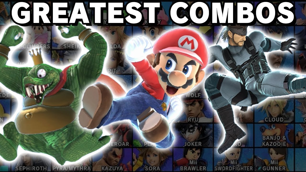Craziest Custom Combo with EVERY CHARACTER in Smash Ultimate