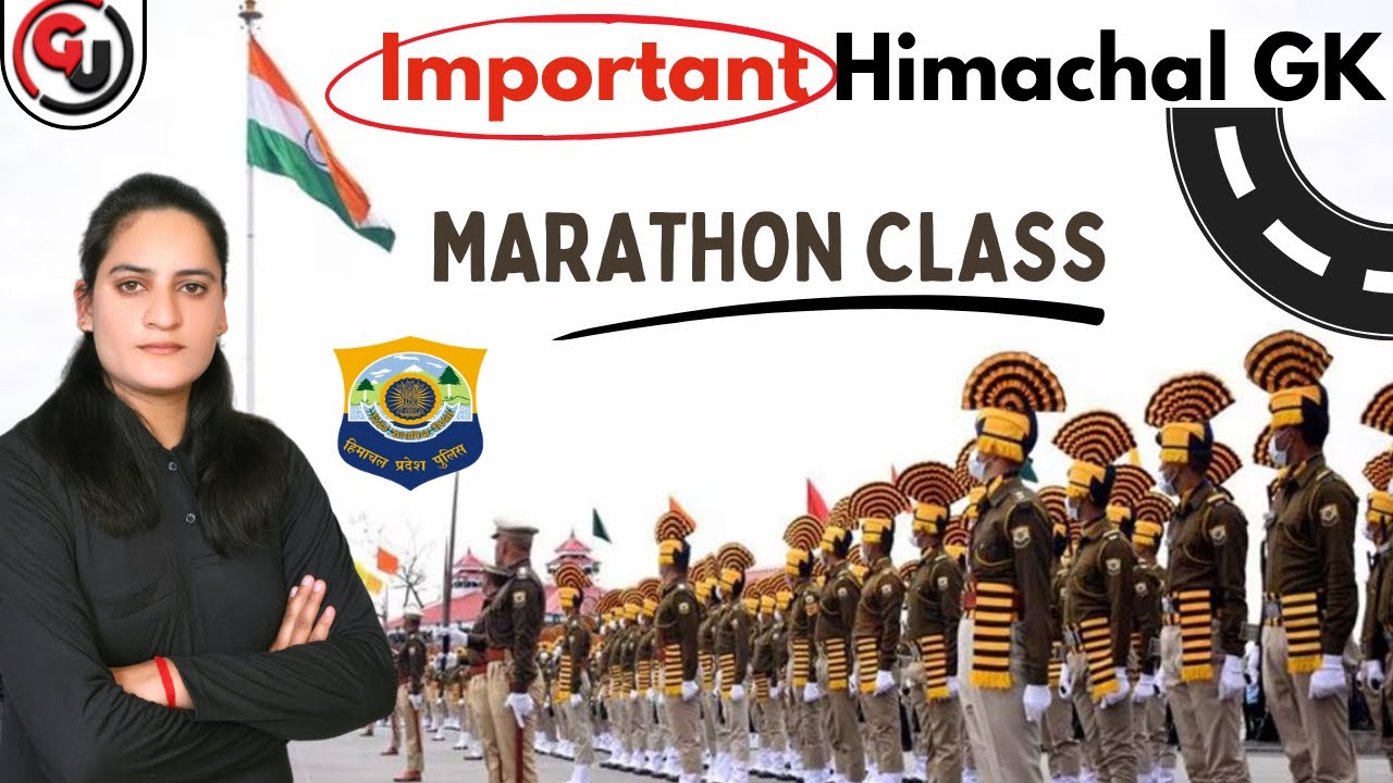 Important Himachal GK | Marathon Class | Final Mock Drill | HP Police Constable Exam 2025