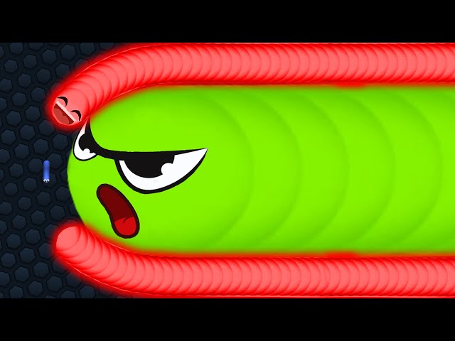 Slither.io Best Trolling Snake vs Hacker Snakes EPIC Slitherio GAMEPLAY Jogo  da Cobrinha 